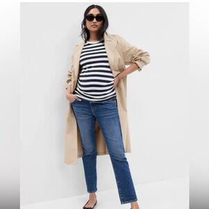 Gap full panel vintage slim maternity jeans